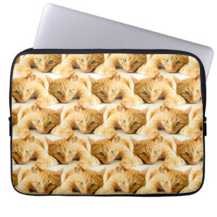 Capa Para Notebook Padrão de Gengibre Laranja