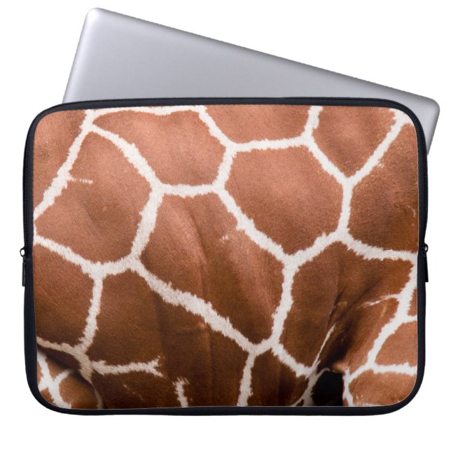 Capa Para Notebook Padrão de Girafa (Frente)