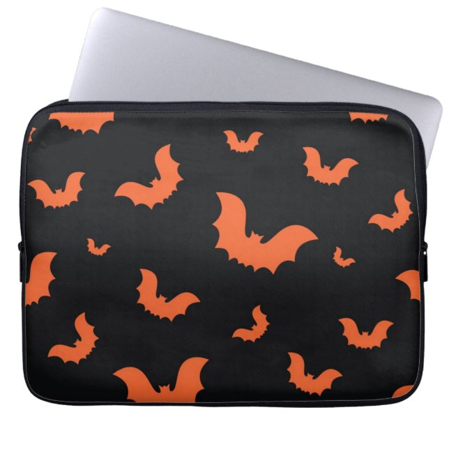 Capa Para Notebook Padrão de Halloween (Frente)