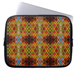 Capa Para Notebook Padrão de janela de vitral majestoso
