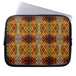 Capa Para Notebook Padrão de janela de vitral majestoso