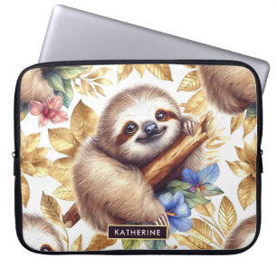Capa Para Notebook Padrão de Lama de Corte de Vintage