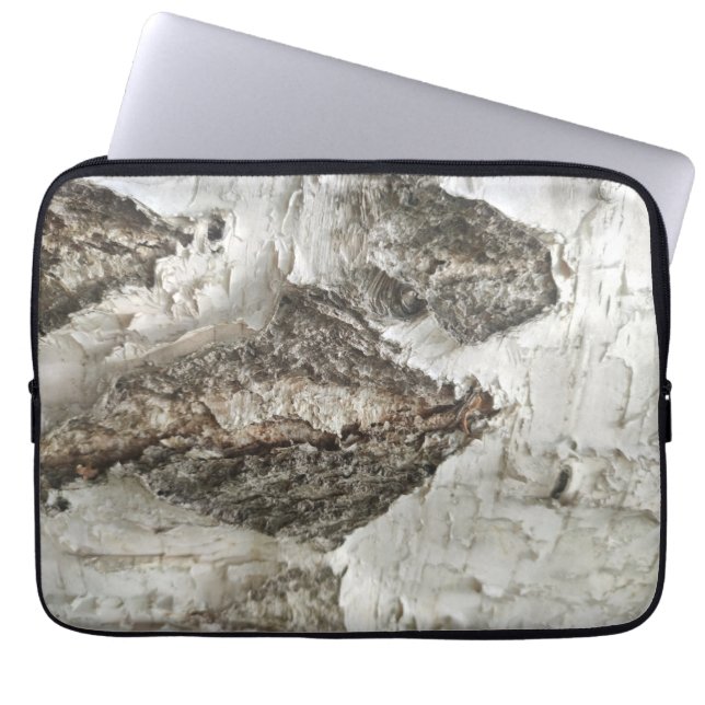 Capa Para Notebook Padrão de latido de aves (Frente)