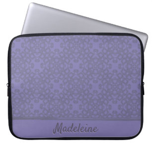 Capa Para Notebook Padrão de lavanda personalizado