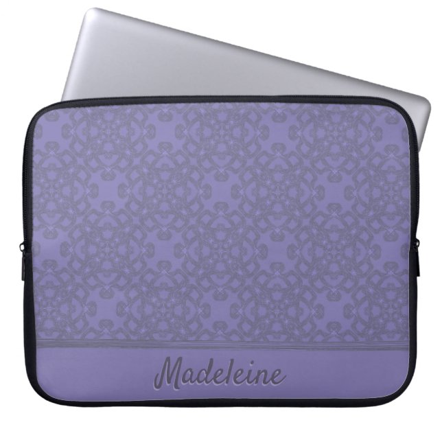 Capa Para Notebook Padrão de lavanda personalizado (Frente)