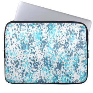 Capa Para Notebook Padrão de manchas azuis