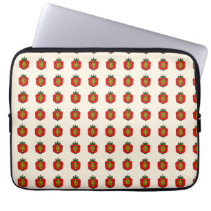 Capa Para Notebook Padrão de Mandala Floral