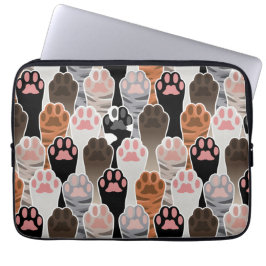 Capa Para Notebook Padrão de muitas patas de gatos