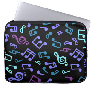 Capa Para Notebook Padrão de música