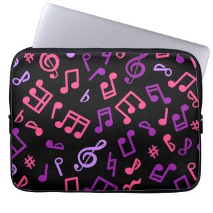 Capa Para Notebook Padrão de música
