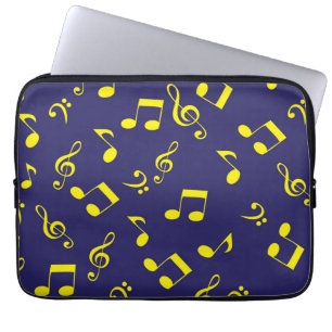 Capa Para Notebook Padrão de música