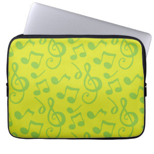 Capa Para Notebook Padrão de música