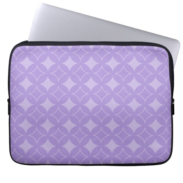 Capa Para Notebook Padrão de naufrágio Lilac (Frente)