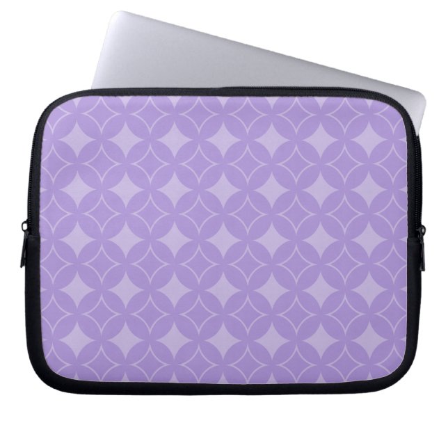 Capa Para Notebook Padrão de naufrágio Lilac (Frente)