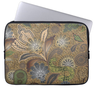 Capa Para Notebook Padrão de Paisley de Impressão Animal