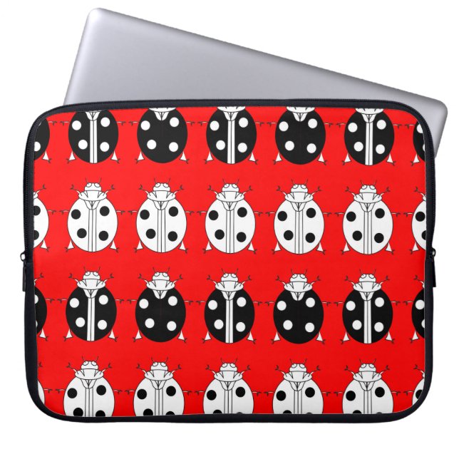Capa Para Notebook padrão de pássaros-de-cabeça (Frente)