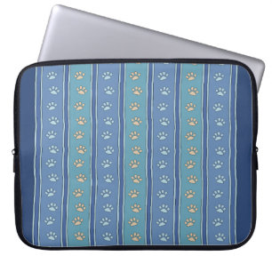 Capa Para Notebook Padrão de Pegada de Pata