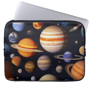 Capa Para Notebook Padrão de Planetas