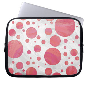 Capa Para Notebook Padrão de Ponto de Roda de Salmão