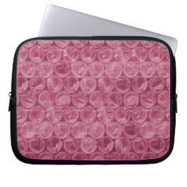 Capa Para Notebook Padrão de quebra de bolha rosa