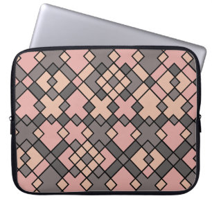 Capa Para Notebook padrão de redes roxas giras