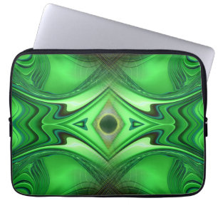 Capa Para Notebook Padrão de Repetição de Energia de Heart Chakra