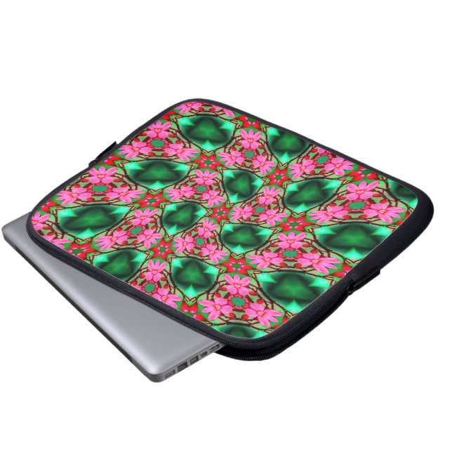 Capa Para Notebook Padrão de Rosa do deserto bonito (Frente Inferior)