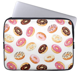 Capa Para Notebook Padrão de Rosquinha doce