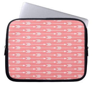Capa Para Notebook Padrão de Setas Corais