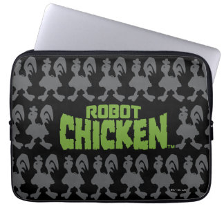 Capa Para Notebook Padrão de Silhouette Robot Chicken