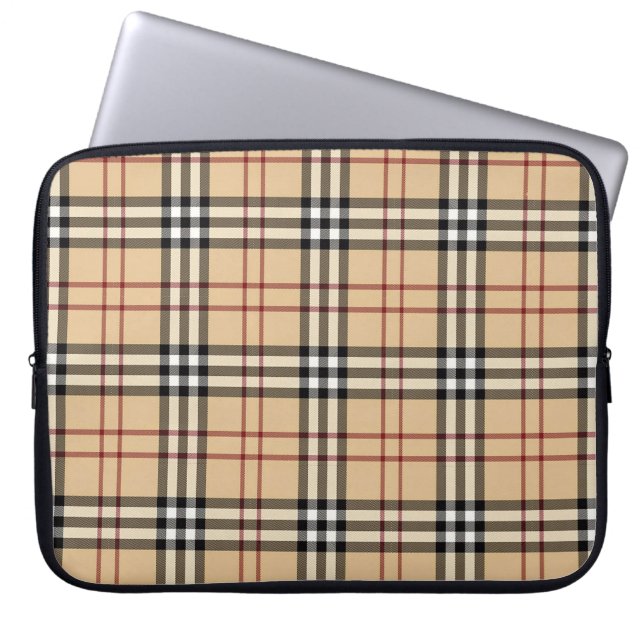 Capa Para Notebook Padrão de Tartan escocês (Frente)