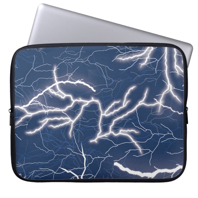 Capa Para Notebook Padrão de tempestade Thunder Strike Relâmpago Thun (Frente)