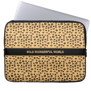 Capa Para Notebook Padrão de tigre selvagem moderno e elegante