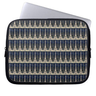 Capa Para Notebook Padrão de torre Eiffel