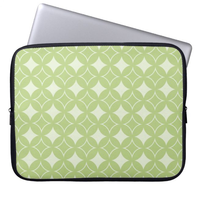 Capa Para Notebook Padrão de transporte verde-oliva (Frente)
