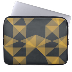 Capa Para Notebook Padrão de triângulo geométrico moderno, abstrat