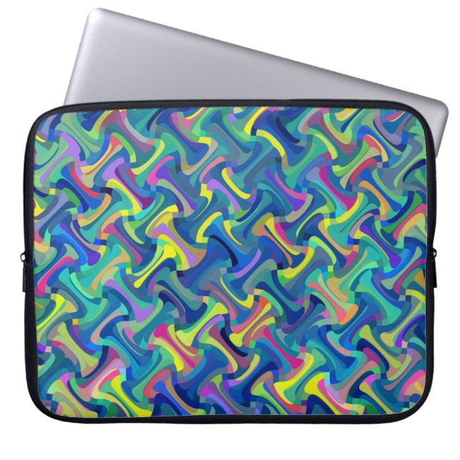 Capa Para Notebook Padrão de várias cores (Frente)