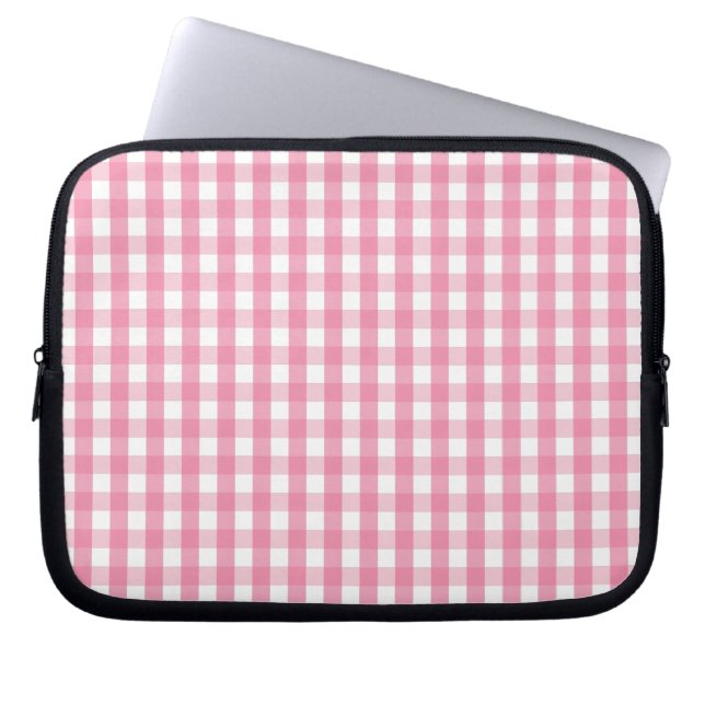 Capa Para Notebook Padrão de Verificação de Gingham (Frente)