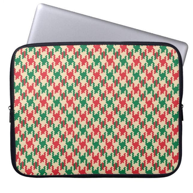 Capa Para Notebook Padrão de verificação de houndstooth, design de de (Frente)