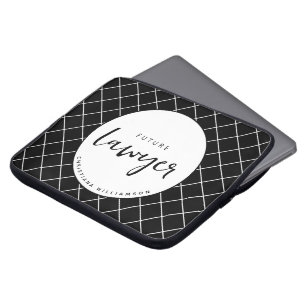 Capa Para Notebook Padrão de Verificação do Advogado Futuro Elegante 