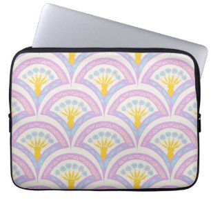 Capa Para Notebook Padrão de vieira pastel