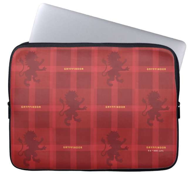 Capa Para Notebook Padrão de Xadrez Escocês GRYFFINDOR™ (Frente)