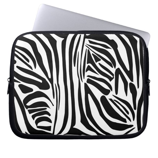 Capa Para Notebook Padrão de zebra (Frente)