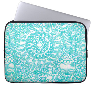 Capa Para Notebook padrão delicado de treliça floral