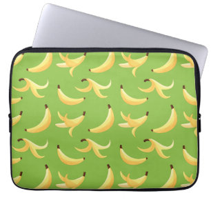 Capa Para Notebook Padrão divertido da festa da banana colorido - edi