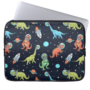 Capa Para Notebook Padrão do Astronauta do Dinossauro para Crianças