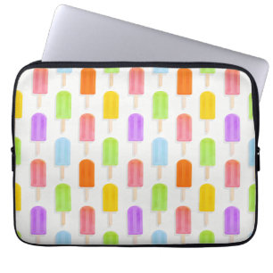 Capa Para Notebook Padrão do Rainbow Popsicles de Verão