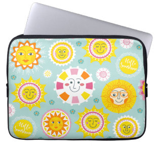 Capa Para Notebook Padrão do Sol Bonito