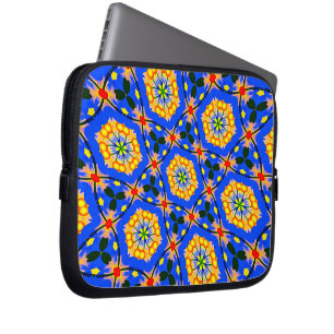 Capa Para Notebook Padrão estético floral