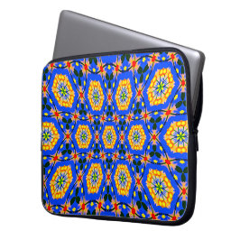 Capa Para Notebook Padrão estético floral